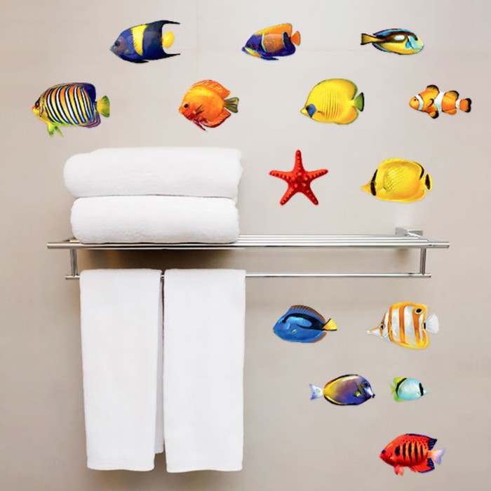 Наклейки "Рыбы Красного моря"