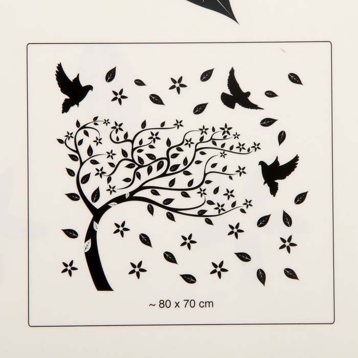 Наклейки "Дерево на ветру"