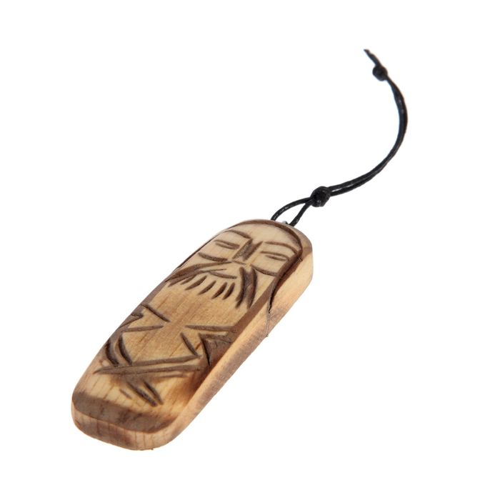 Сувенир-подвеска "Перун-молнии" кедр