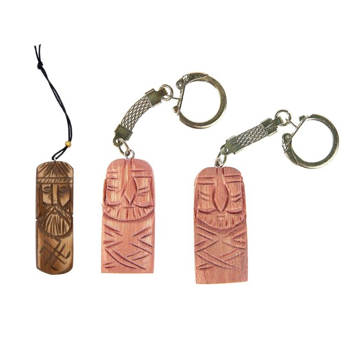 Сувенир-подвеска "Перун" кедр