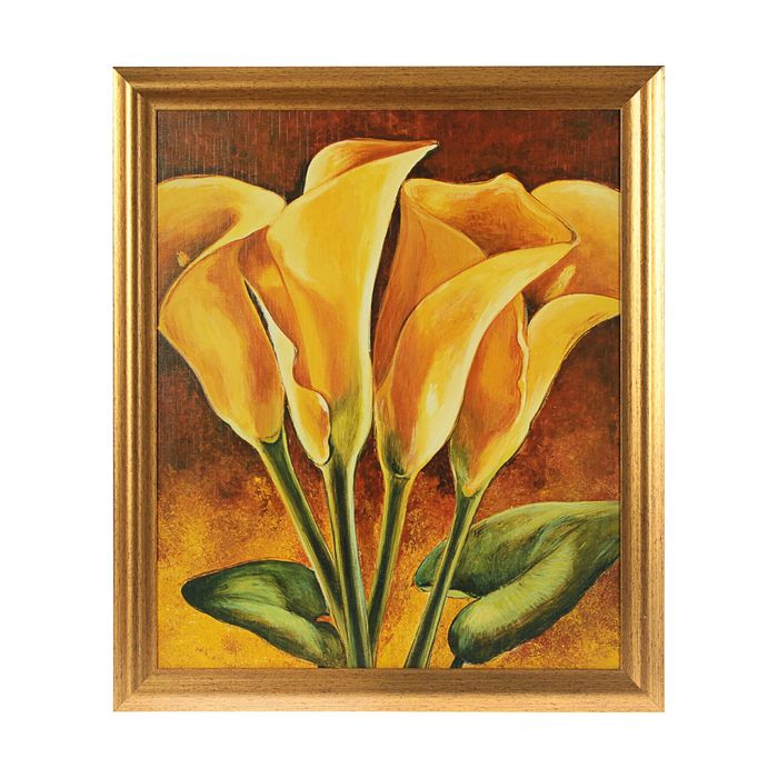 Картина "Флеш" жёлтые каллы
