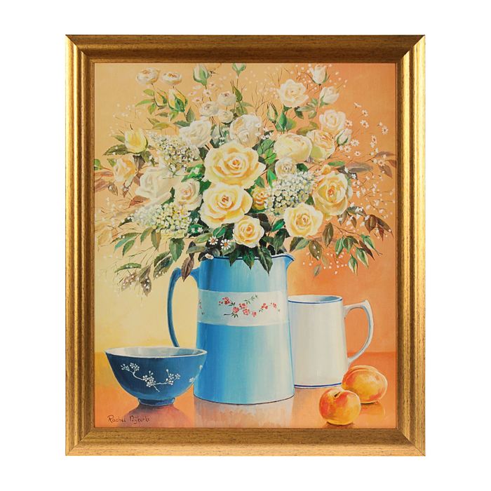 Картина "Флеш" натюрморт с цветами