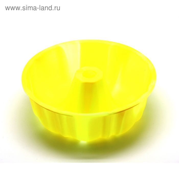 Форма для выпечки Atlantis «Шарлотка», цвет жёлтый