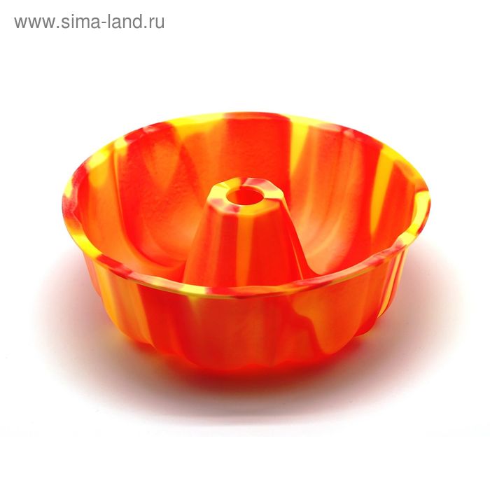 Форма для выпечки Atlantis «Шарлотка», цвет оранжевый