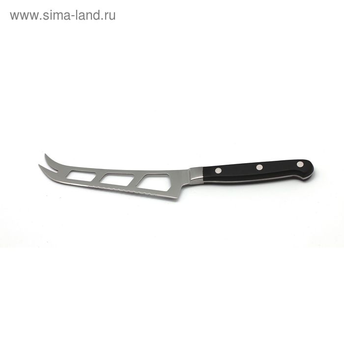 нож для сыра atlantis 14 см нерж сталь пластик Нож для сыра Atlantis, цвет чёрный, 14 см