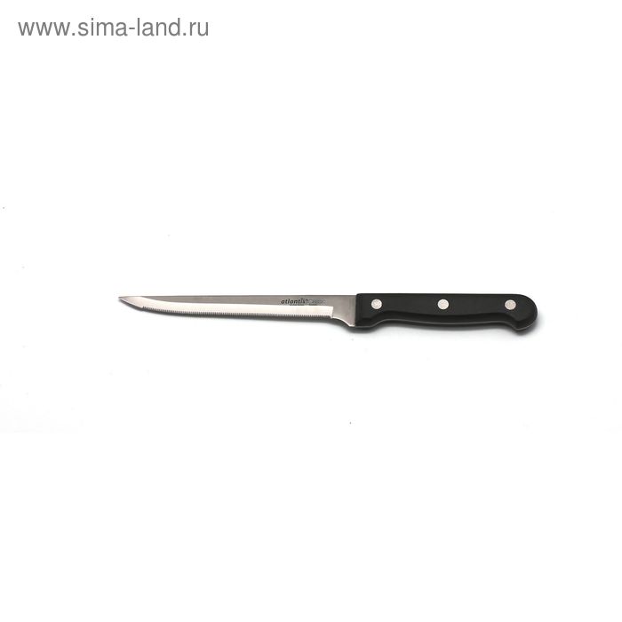 фото Нож обвалочный atlantis, 12 см, цвет чёрный