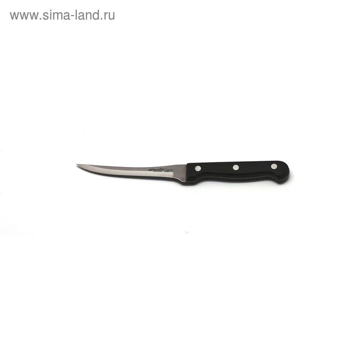 фото Нож для овощей atlantis, 10 см, цвет чёрный