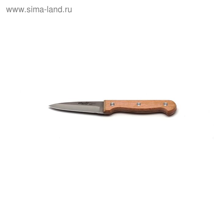 фото Нож для овощей atlantis, 9 см, светло-коричневый