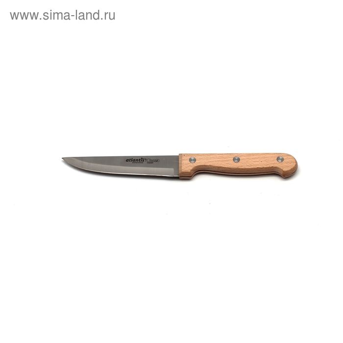 фото Нож кухонный atlantis, 11 см, цвет бежевый