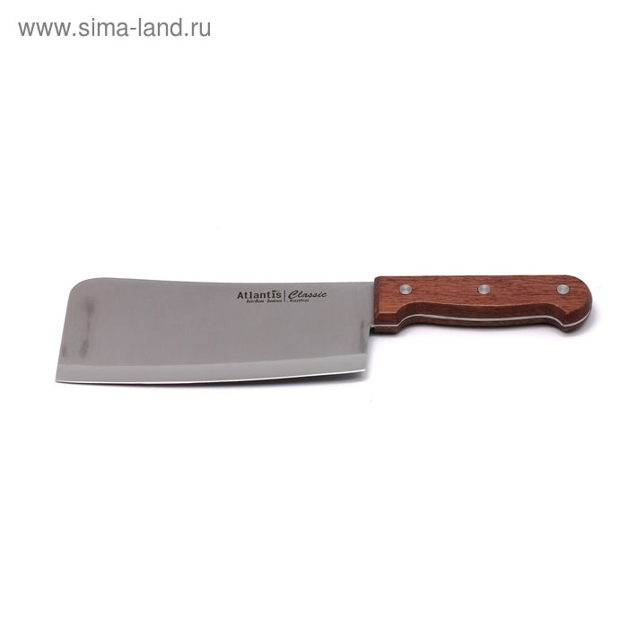 фото Нож разделочный atlantis, 18 см, цвет коричневый