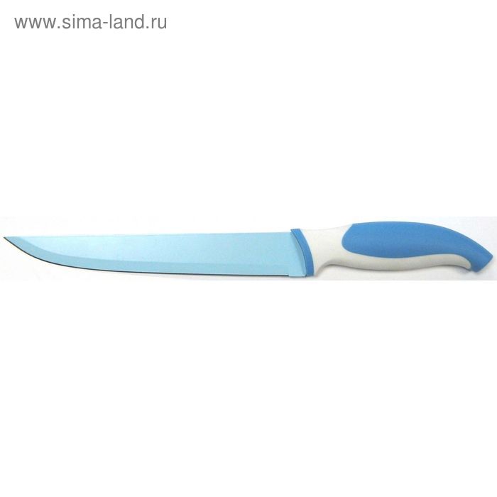 фото Нож для нарезки atlantis, 20 см, голубой