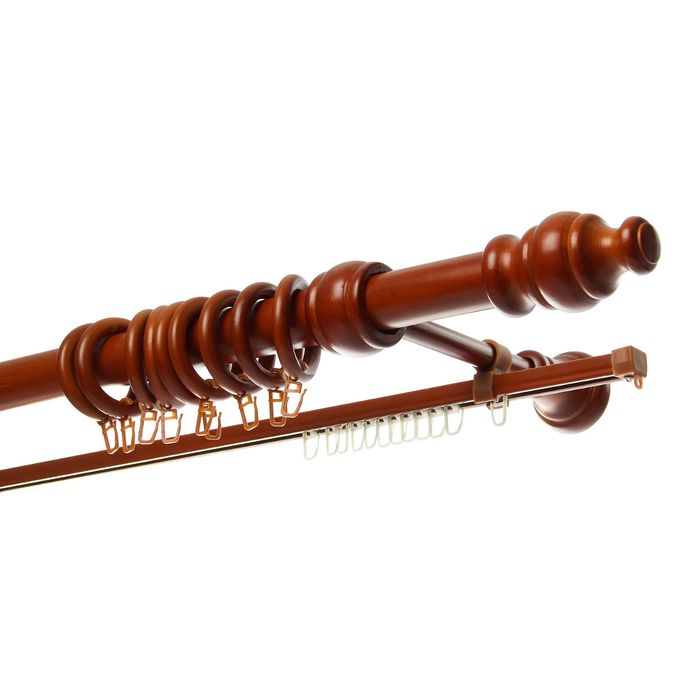 Карниз деревянный "Империя" d=3,3 см, длина 400 см