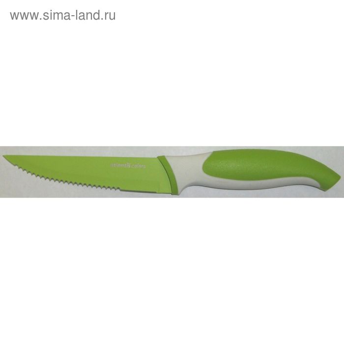 фото Нож кухонный atlantis, 10 см, цвет салатовый