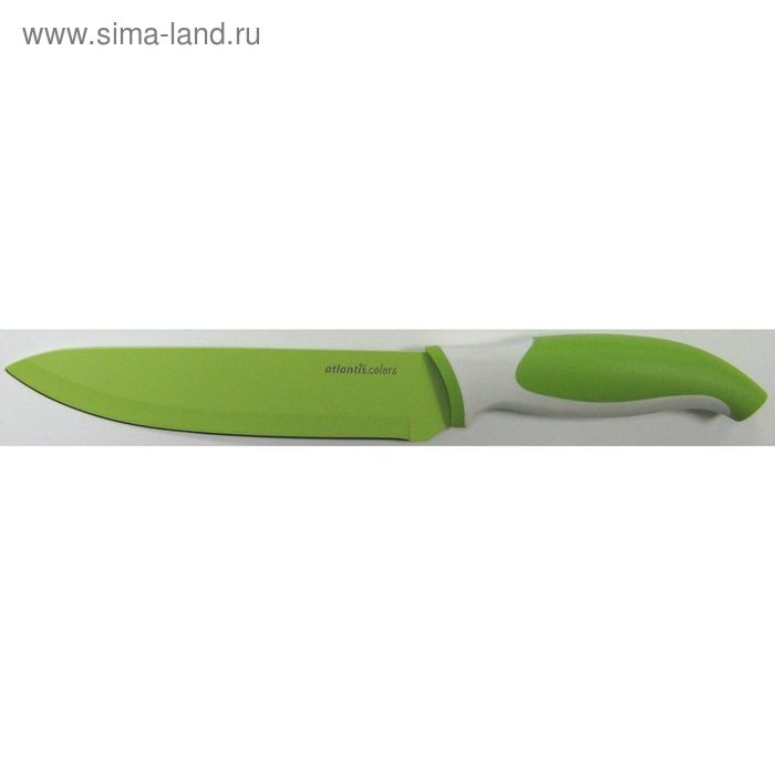 фото Нож поварской atlantis, 15 см, салатовый
