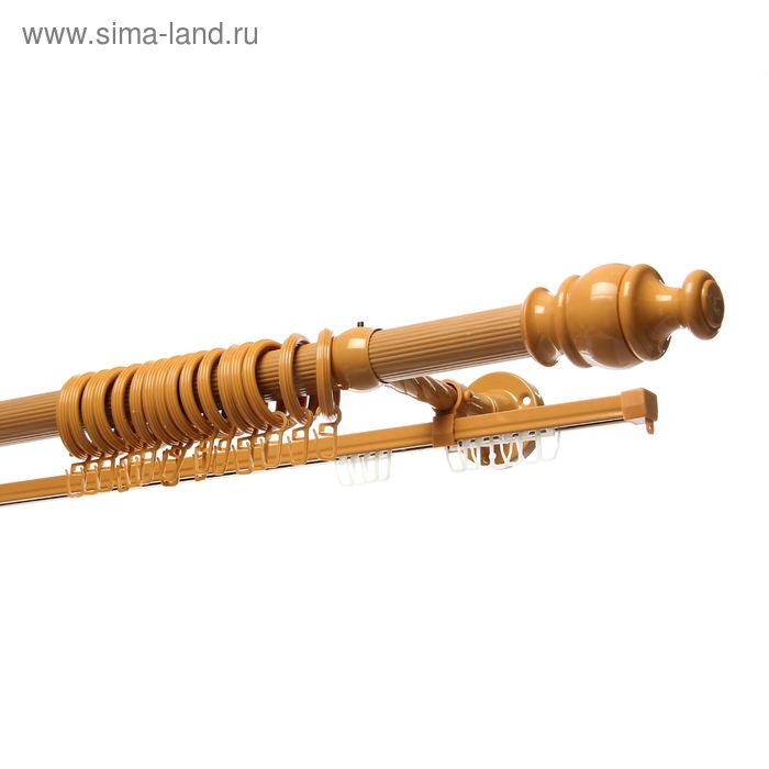 

Карниз круглый «Настоящий карниз», ширина 300 см, d=2,8 см, цвет бук