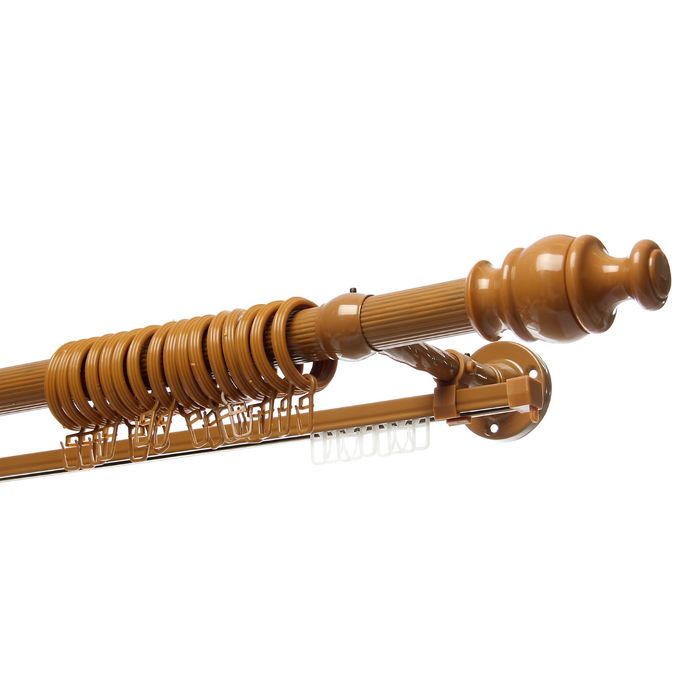 Карниз круглый, длина 400 см "Рустикал" d=2,8 см