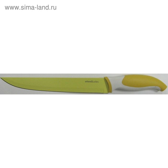 фото Нож для нарезки atlantis, 20 см, жёлтый