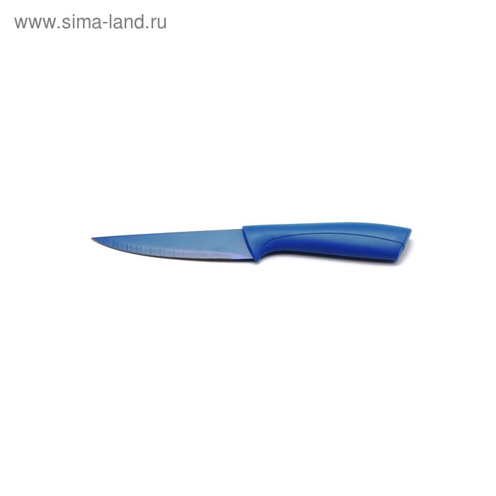Нож для овощей Atlantis, цвет синий, 10 см нож для овощей калипсо 24410 sk atlantis