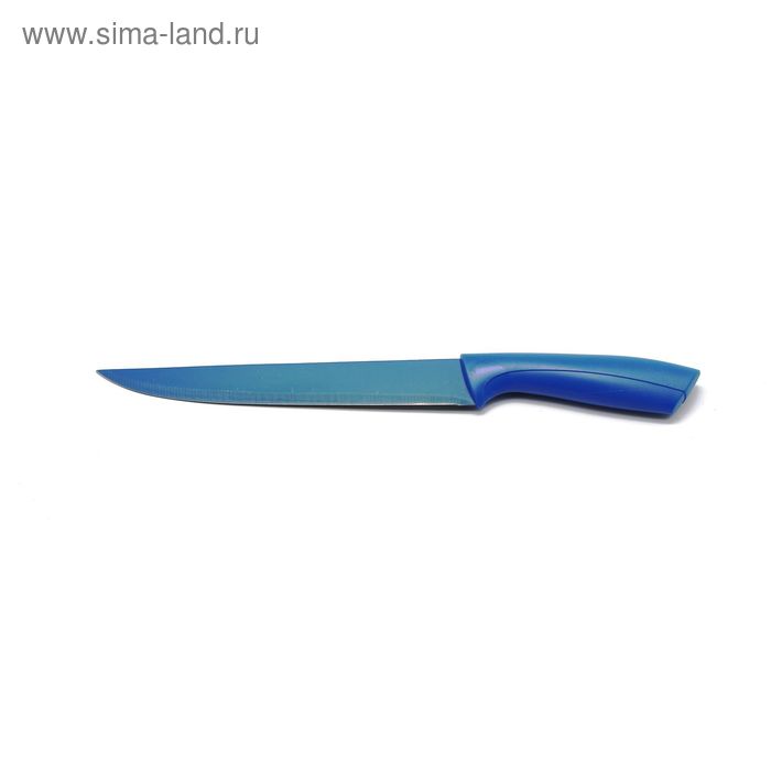 фото Нож для нарезки atlantis, 20 см, цвет синий
