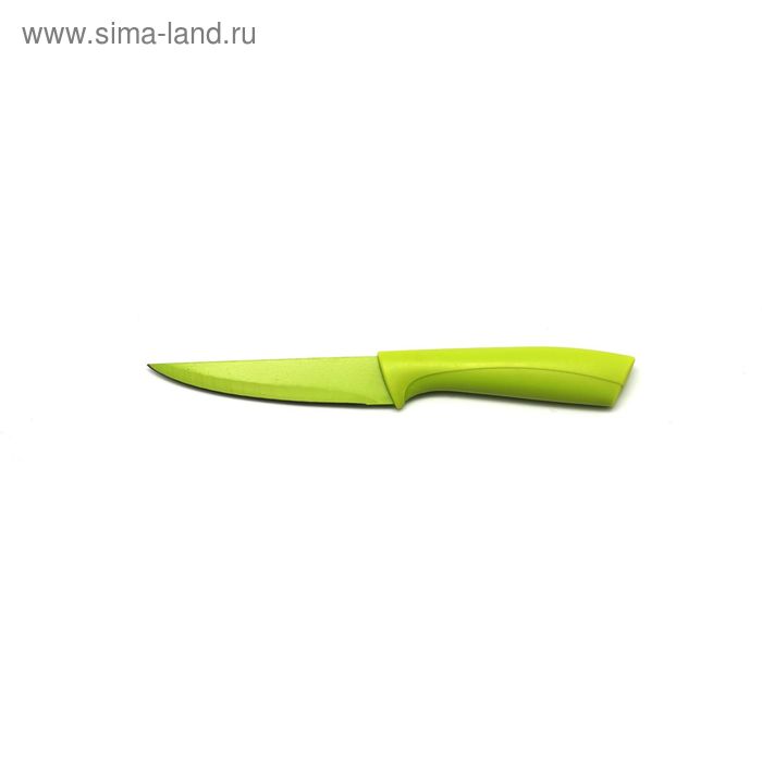 фото Нож для овощей atlantis, 10 см, салатовый