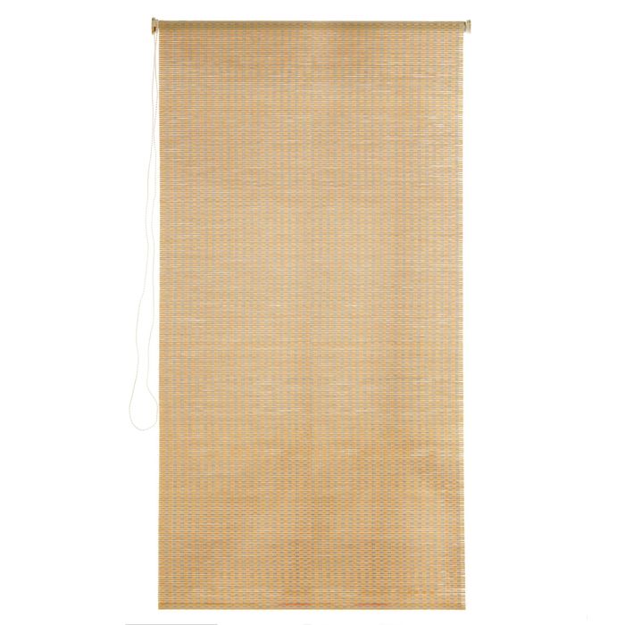 Штора рулонная, бамбук 80х160 см
