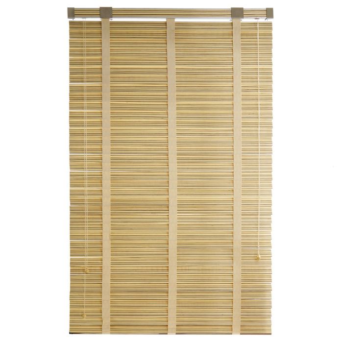 Жалюзи деревянные Магеллан (шторы и фурнитура), размер 100×160 см, цвет зебрано белое