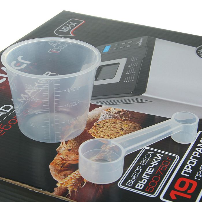 Хлебопечь Skyline MB-54, 750 Вт, 19 автопрограмм, LED-дисплей