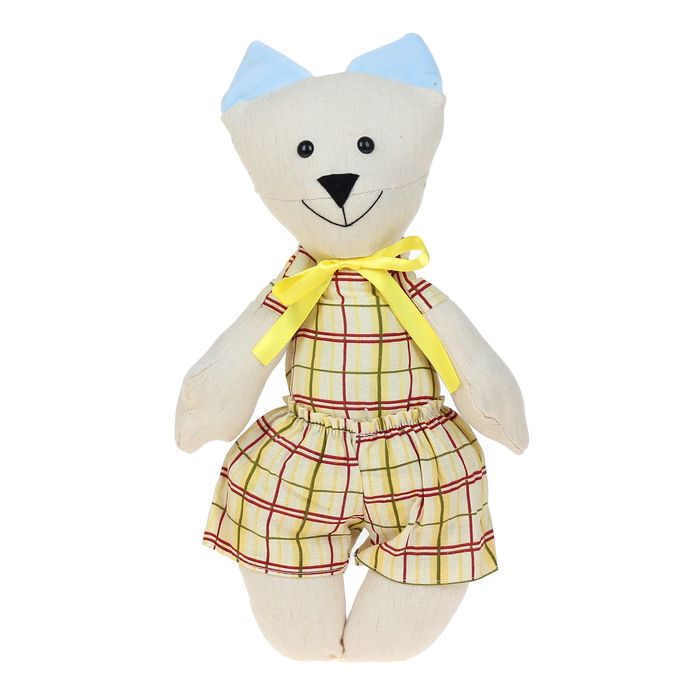 Мягкая игрушка "Котик-косолапка", МИКС