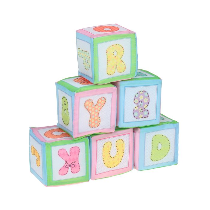 Развивающая игрушка "Кубики. Английский алфавит"