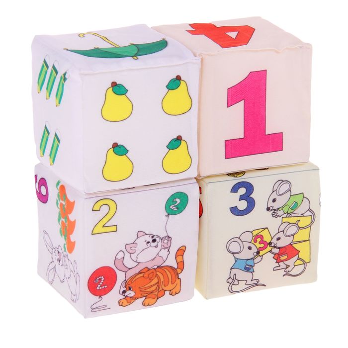Развивающий набор "Кубики.Математика"