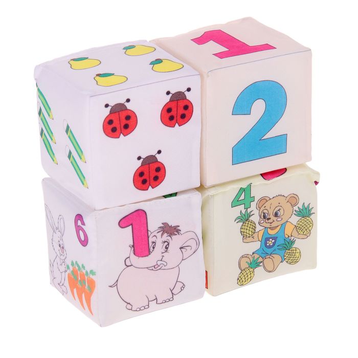 Развивающий набор "Кубики.Математика"
