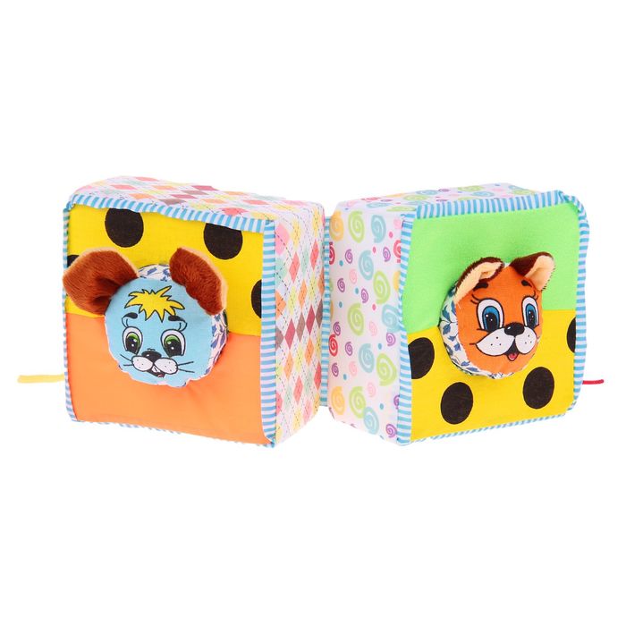 Развивающий набор мягких кубиков "Кошки-мышки"