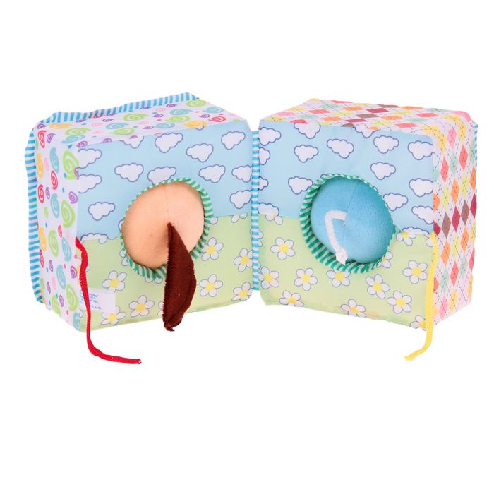 Развивающий набор мягких кубиков "Кошки-мышки"