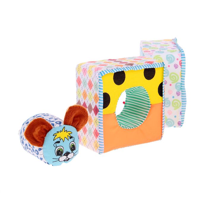 Развивающий набор мягких кубиков "Кошки-мышки"