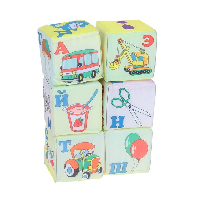 Развивающий набор "Кубики. Азбука"