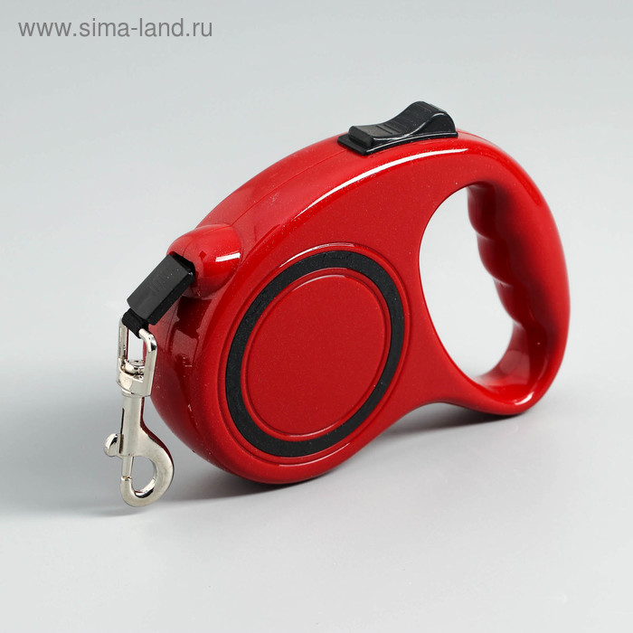 

Рулетка эргономичная, 5 м, до 15 кг, красная
