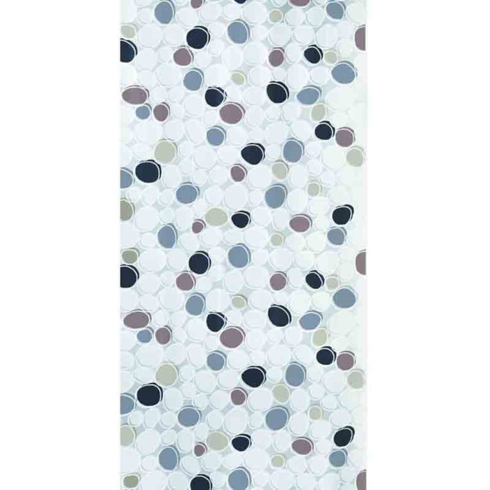 

Штора DIDO декор. для ванной комнаты(PEVA/сер-коричн)180X200 СМ