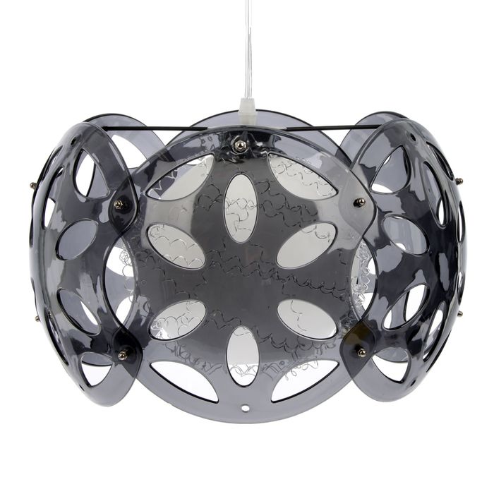 Светильник подвесной "Резной чёрный" 27E 40W 25х25х26 см