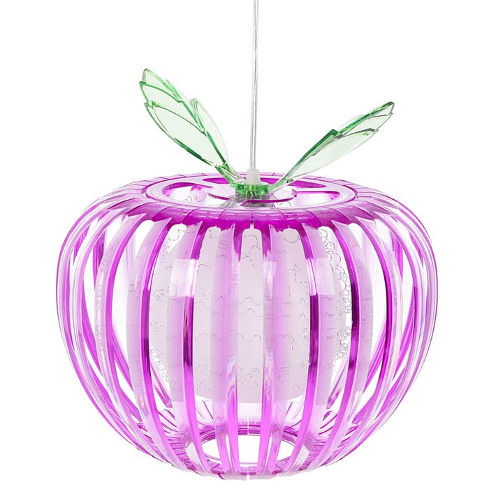 Светильник подвесной "Яблоко фиолетовое" 27E 40W 35х30х30 см