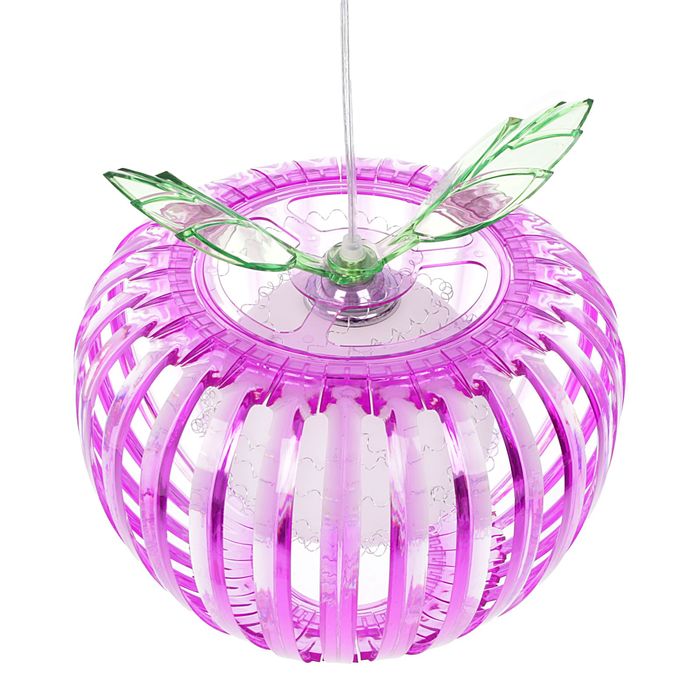 Светильник подвесной "Яблоко фиолетовое" 27E 40W 35х30х30 см
