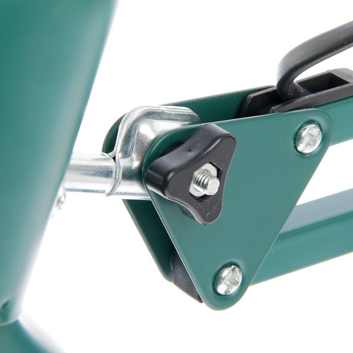 Лампа настольная 810 "Деко, зелёная" E27 40W