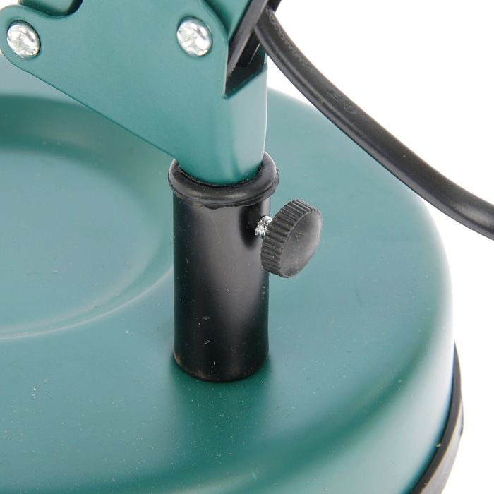 Лампа настольная 810 "Деко, зелёная" E27 40W