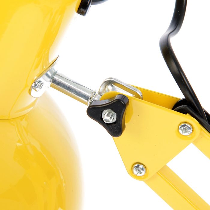 Лампа настольная 810 "Деко, жёлтая" E27 40W