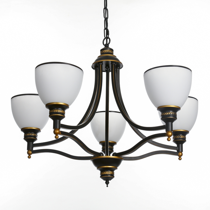 Люстра 6623/5 "Кипр" верхний свет E27 40W 55х55х55 см