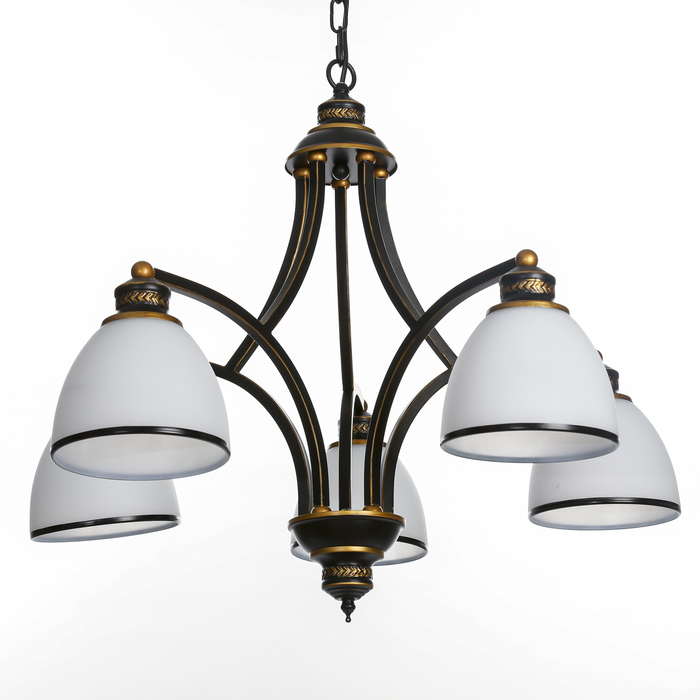 Люстра 6623/5 "Кипр" нижний свет E27 40W 55х55х55 см