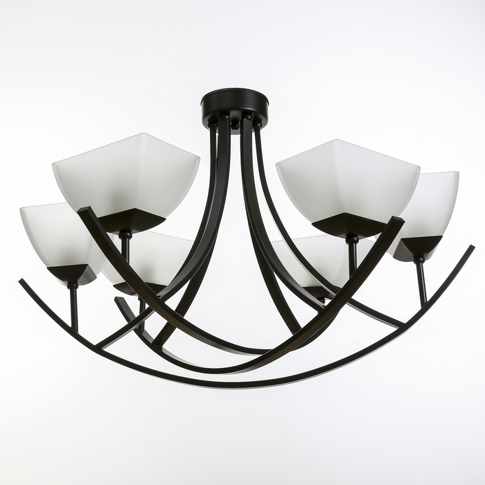 Люстра 6617/6 "Лаконичность" E27 40W 77х77х60 см