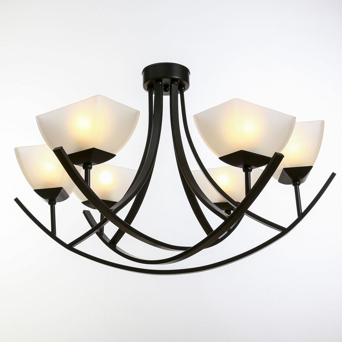 Люстра 6617/6 "Лаконичность" E27 40W 77х77х60 см