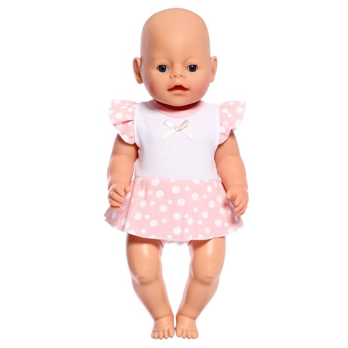 фото Одежда для куклы 38-42 см «платье-боди», микс colibri