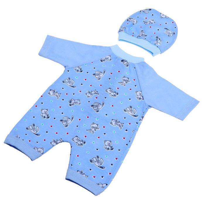 Комбинезон с шапочкой МИКС