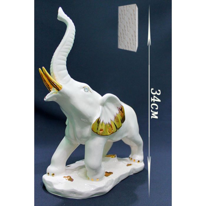 Статуэтка "Слон", 34 см, в подарочной упаковке